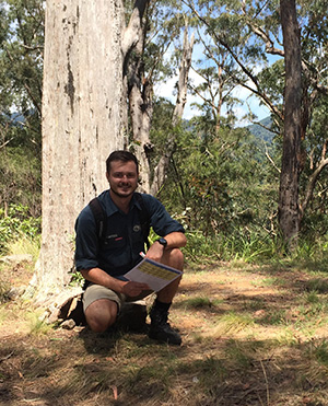 Jake Elward, Department of Environment and Science Industry placement