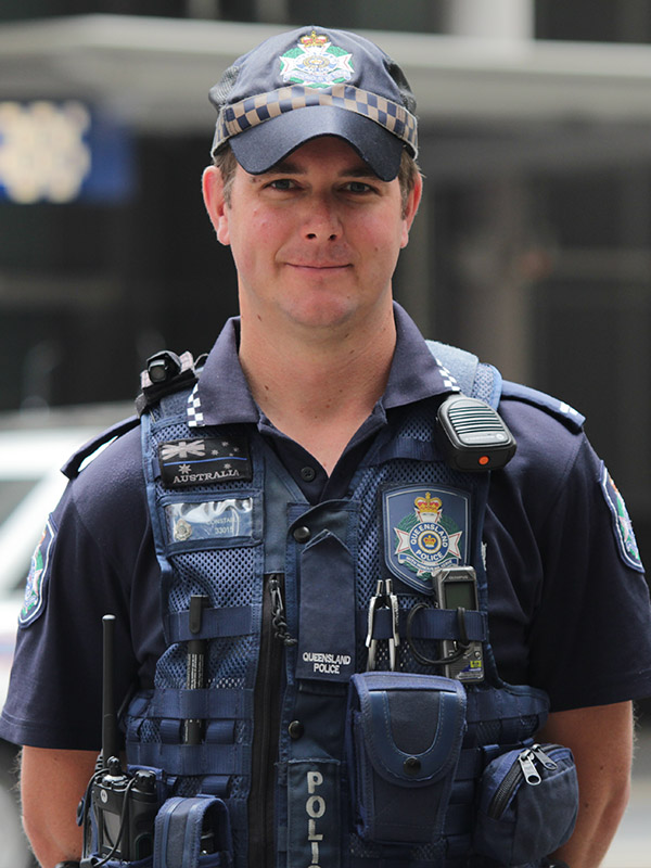 Nick Perriman, Constable Brisbane City Tactical Crime Squad
                Queensland Police Service